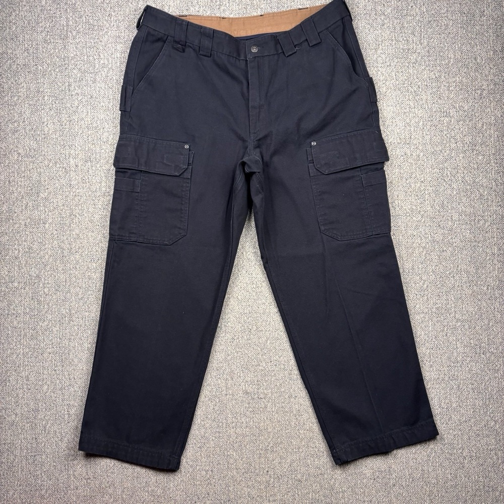 Duluth Trading Co Fire Hose Relaxed Fit Cargo Work Pants Men's 40X30